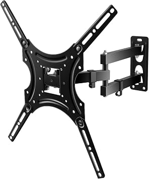 14-55 inch Full Motion TV Wall Mount with Swivel and Articulating Tilt Arm TV Wall Bracket