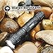 Feyachi Tactical Flashlight 1200 Lumen, with M Lock Mount, Dual Switch (Momentary/Constant-On), Rainproof and Shockproof, Aluminum Body, Includes Pressure Switch & Offset Mount