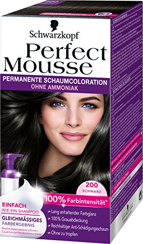 Perfect Mousse de Schwarzkopf, coloración permanente.