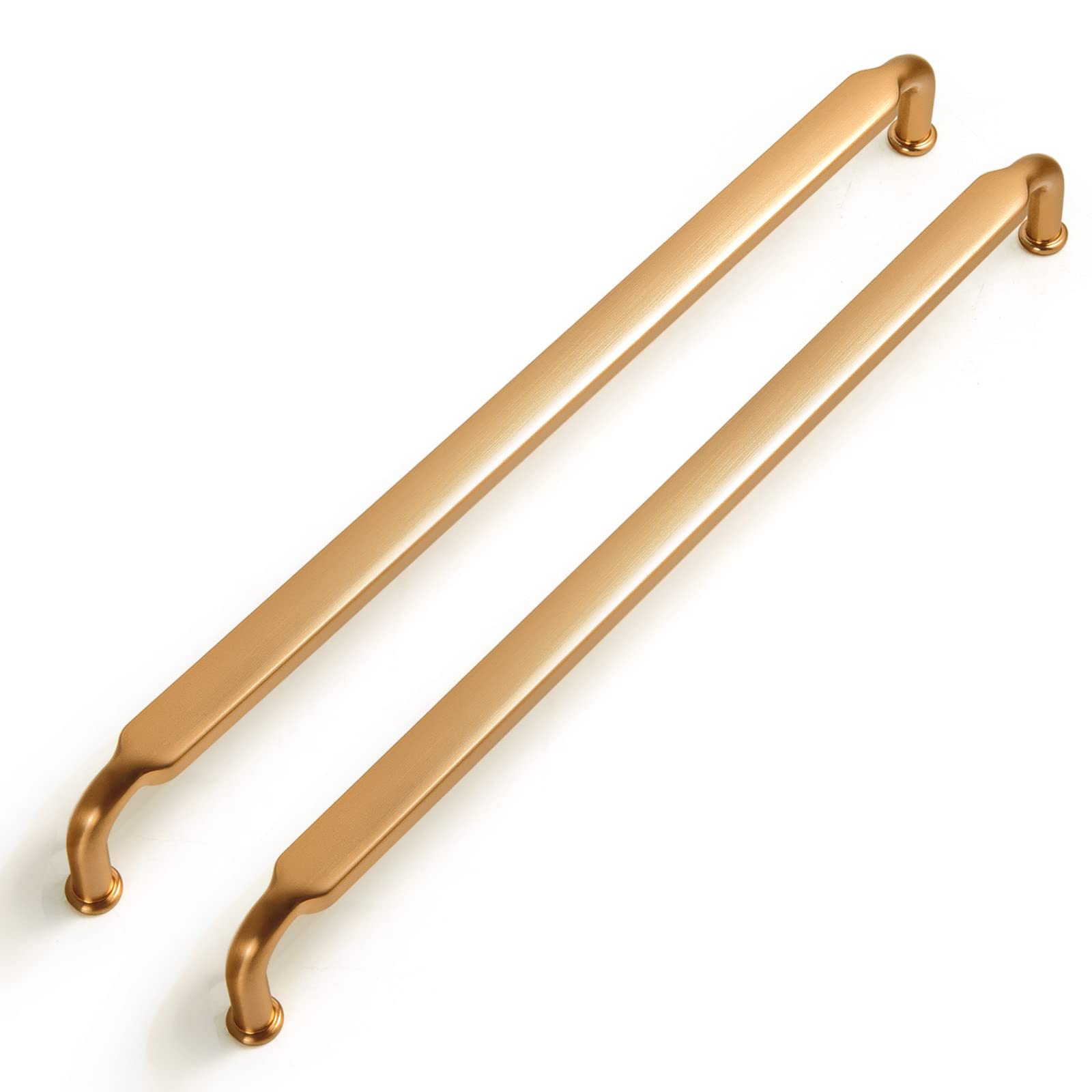 Goo-Ki 6 Pack 10 Inch ?256mm? Hole Center Cabinet Pulls Champagne Bronze Zinc Alloy Kitchen Drawer Pulls Drawer Handles 10.45 Inch Length 2202-CB-256