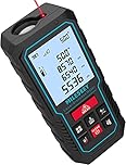 229Ft Laser Measure Device, Mileseey Digital Laser Tape Measure with Upgraded Electronic Angle Sensor, ±2mm Accuracy, Area Measurement,Volume and Pythagoras, Backlit LCD,Mute, Battery Included