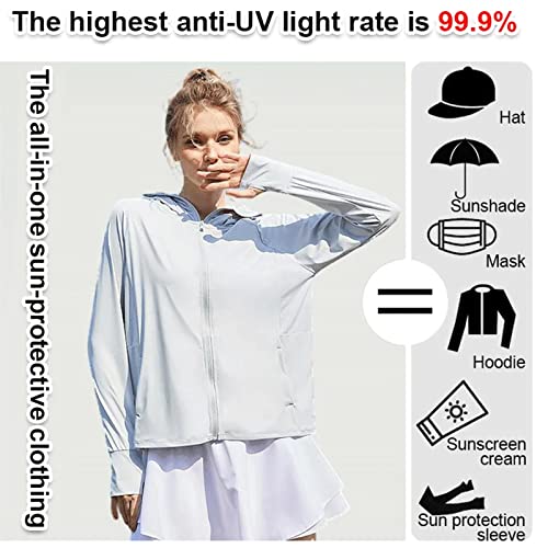 Lightweight Sun Protection Clothing for Men and Women, Sun Protection Shirts SPF 50 Shirts Long Sleeve Lightweight2