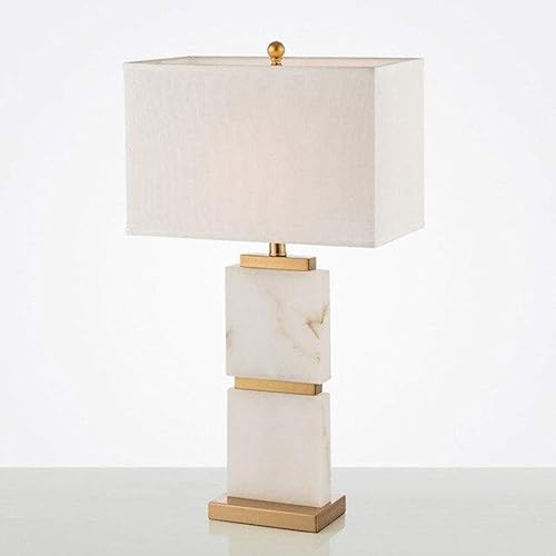 JIAMEI - Lámpara de mesa china simple americana lámpara de mesita de noche para sala de estar modelo de habitación lámpara de mesa para dormitorio