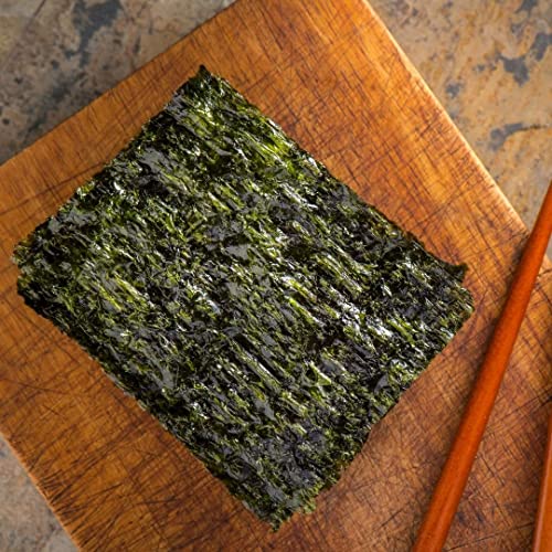 JHFOODS - Seetang Sushi Blätter Geröstet, (1 X 140 GR)