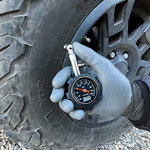 Jaco Deluxe Tire Pressure Gauge - 100 Psi #TOP2