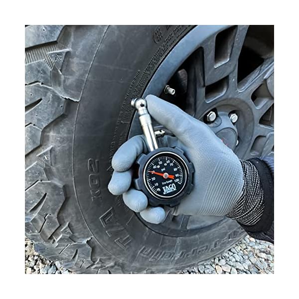 JACO Deluxe Tire Pressure Gauge TireGrades