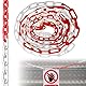 Absperrkette 15m, 6mm Warnkette Rot Weiß Kunststoff, Rot Weiß Plastikkette/Kunststoff Warnkette, Baustellensicherungskette, Kunststoff-Gliederkette zum Absperren für Warnsicherheit Parkplatz