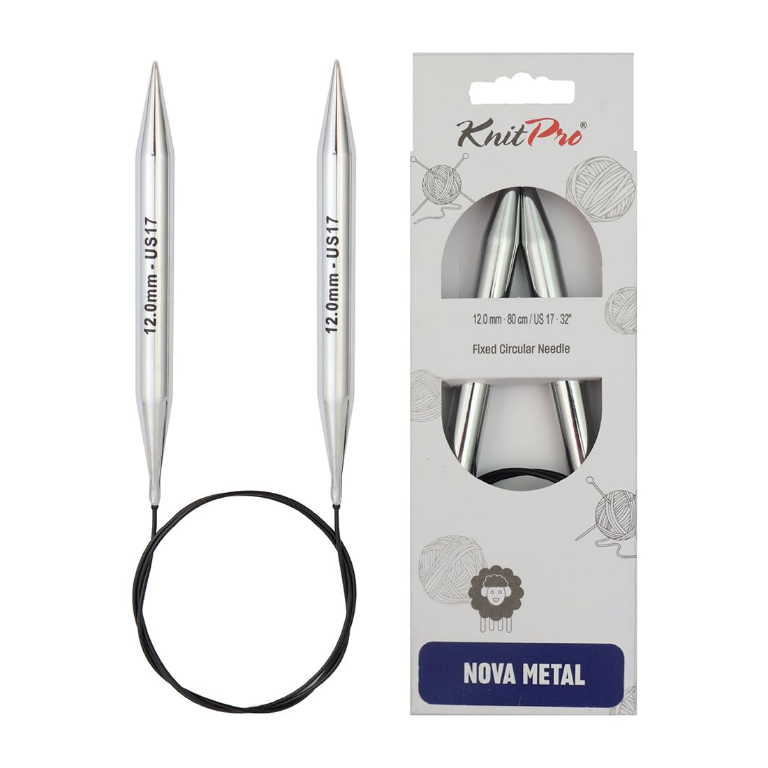 KnitPro Nova Fixed Circular Needle 20
