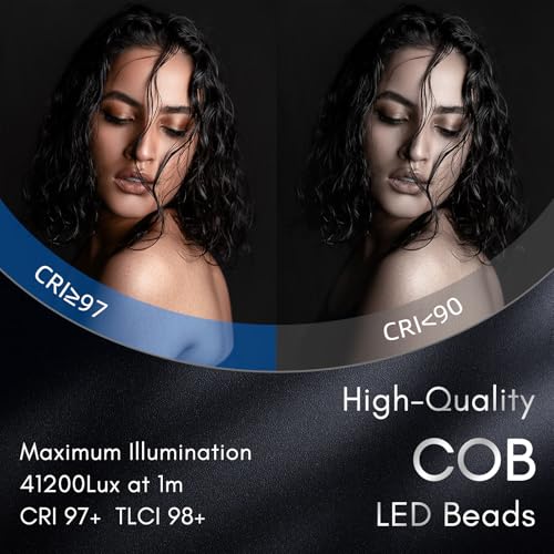 Foco COB de 200W con 41200lux y control App Tolifo PL-200B 5