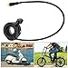 Alomejor 130X Thumb Throttle Speed Control Accessories E Bike Electric Bicycle Thumb Throttle Waterproof Connector for Electric Scooters