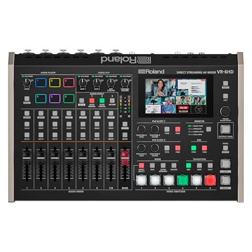 Roland VR-6HD Direct Streaming AV Mixer