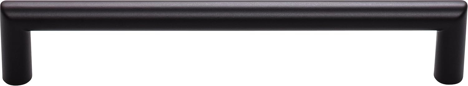 Top Knobs - TK943BLK - Kinney Pull 6 5/16 - Flat Black - Lynwood Collection