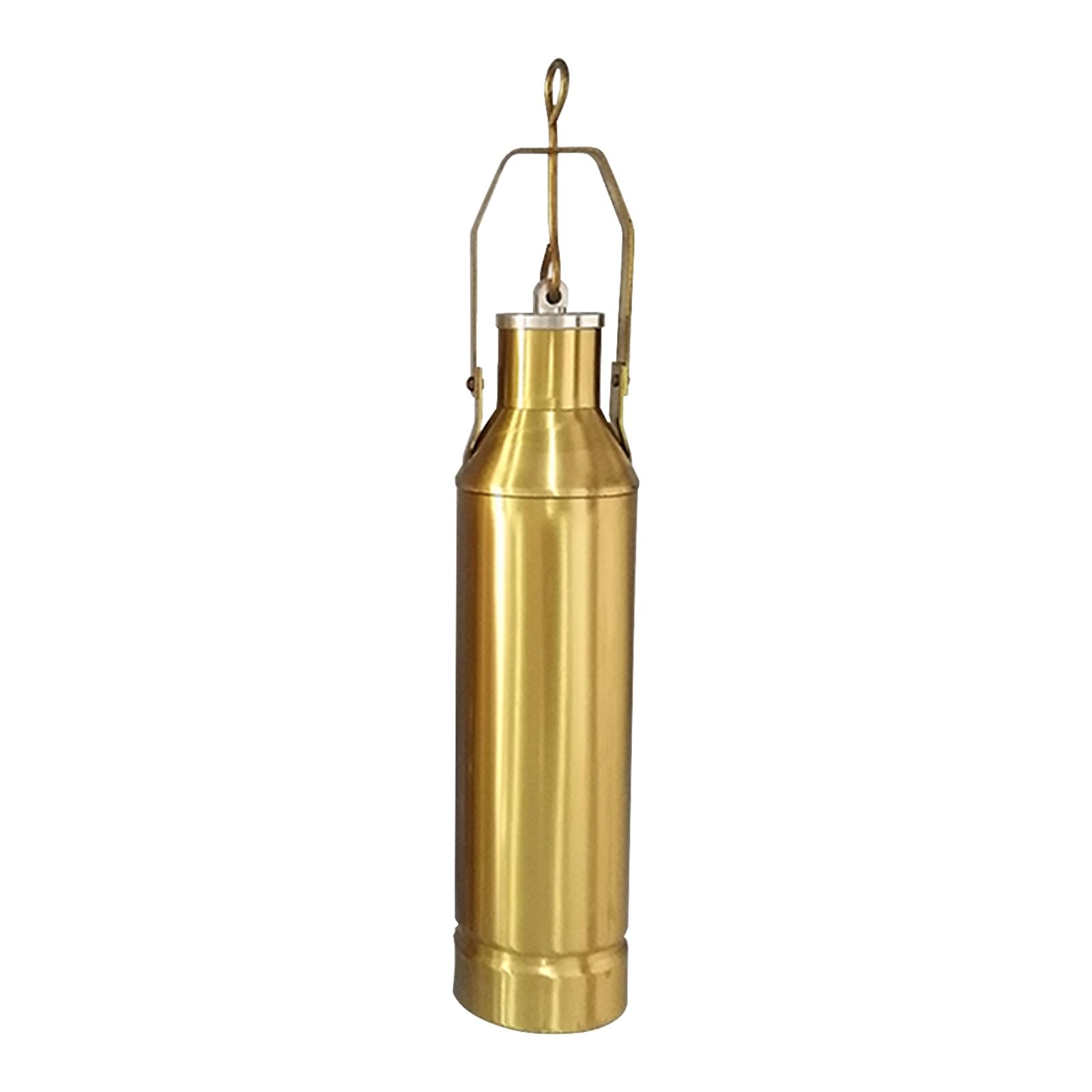 MRVAKDYDI Viscous Liquid Sampler, Retractable Copper Handheld Oil Sampling Bottle With Rope, 10-33 fl oz, High-Precision(300 mL/10.1 fl oz)