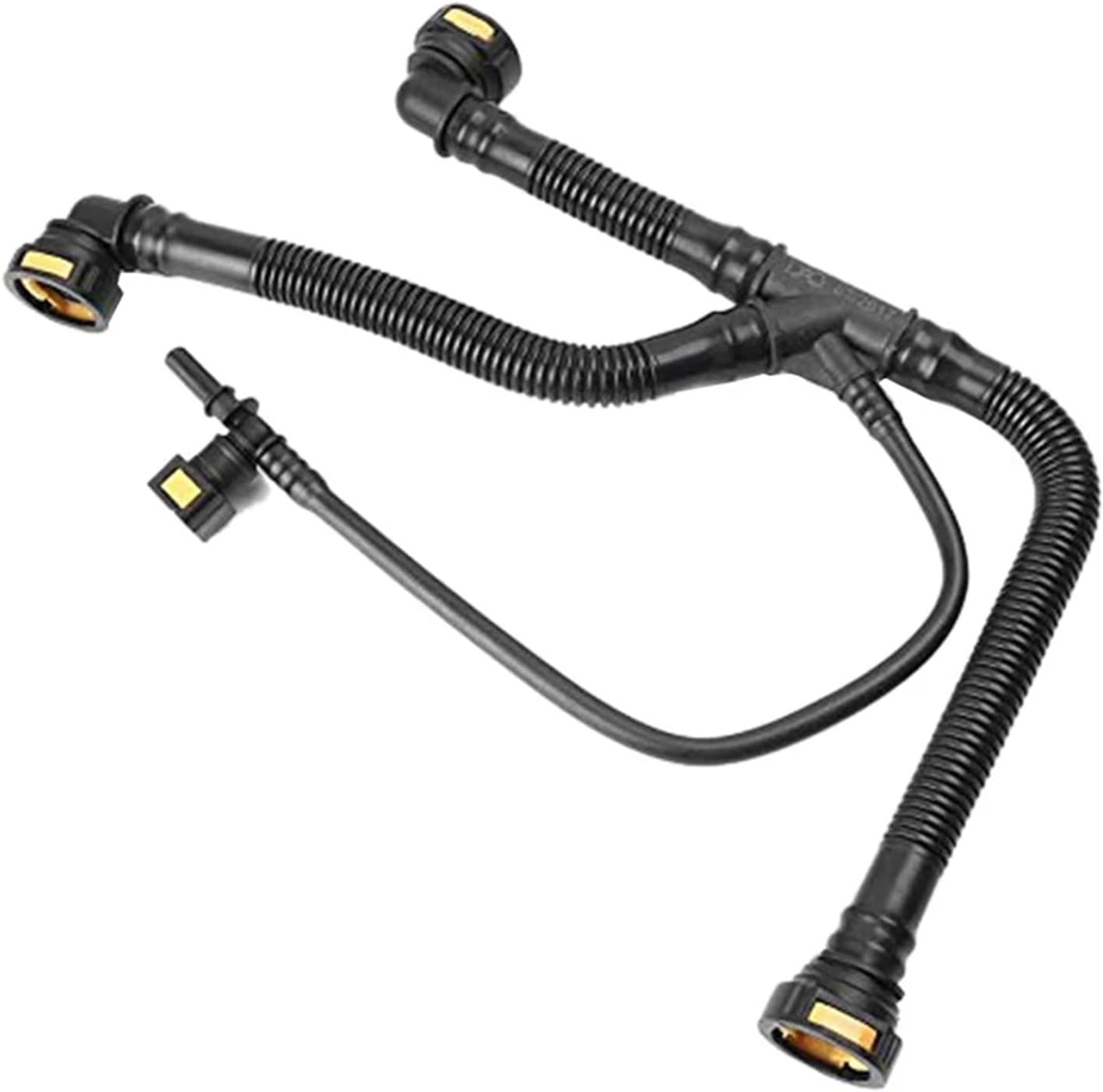 Car crankcase vent pipe Compatible With Peugeot For 206 207 307 308 408 Car Engine Crankcase Breather Hose Pipes Crankcase Breather Hose 9675884280