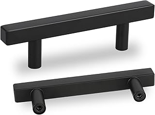 Peaha 15 Pack Black Cabinet Pulls 3 inch Black Drawer Handles Kitchen Hardware Cabinet Pull for Dresser Drawer