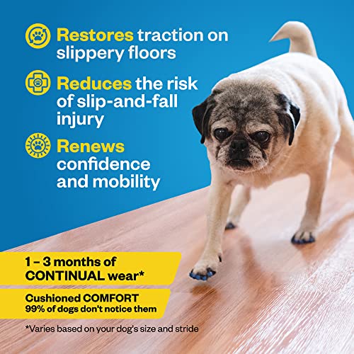 Dr. Buzby's Dr Buzby'S Large Toegrips For Dogs - Tração Instantânea Em Pisos De Madeira/Madeira -