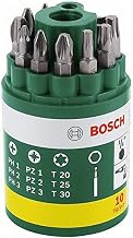 Bosch Vidalama Ucu Seti, Yeşil, 10 Adet