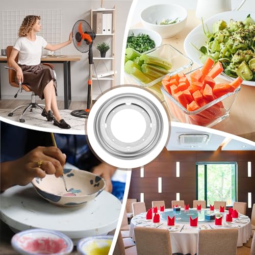 Support pivotant de 20cm pour table basse et plateau de service de cuisine convivial - 8