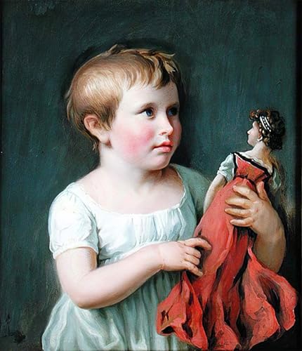 Poster Tischbein Portrait Cornelia Amsinck 60x90 cm - Décoration murale