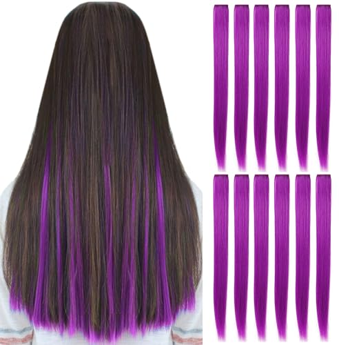 Fcysws estensioni per capelli lisci color