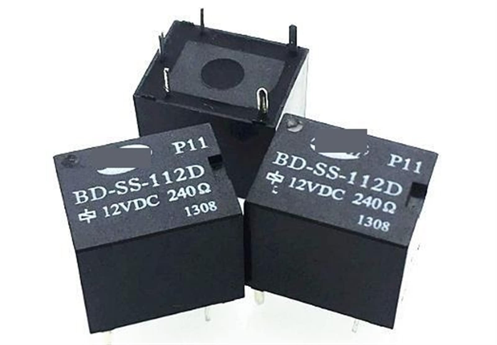 QEFHSVVZE 10Pcs Automobile Relay BD-SS-112D BD SS 112D BD-SS-112D-12VDC 12V 5PIN(BD-SS-112D-01)