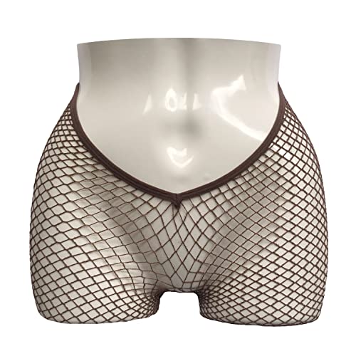Image of V-Cut Skintone Gold Glitter Fishnet Stockings | VCUT Carnival Tights for Black and Brown Skin Women