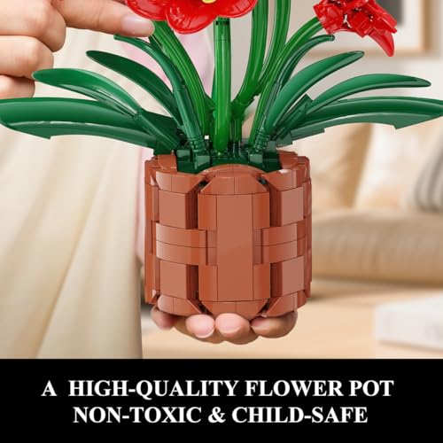 PLAXSOON Blumen Bonsai-Bauset für Erwachsene, Botanical Klemmbausteine – Ansicht 6