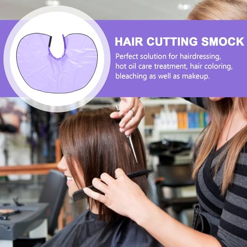 Capa impermeable para corte de cabello, grande para salón miniatura 5