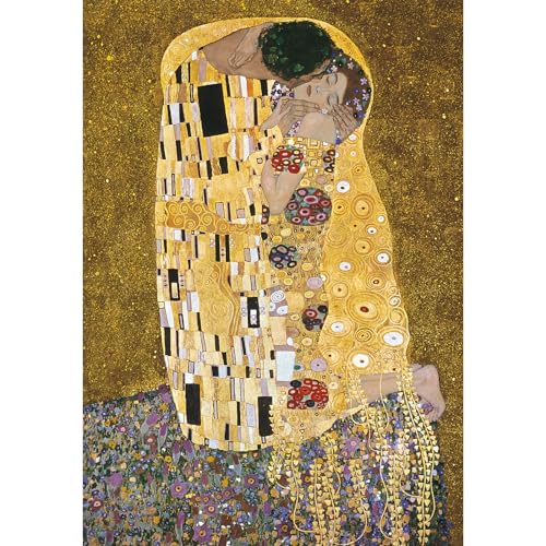 MISITU Puzzle da 2000 pezzi per adulti Gustav Klimt Puzzle Il Bacio Arte Classica Puzzle per Adulti