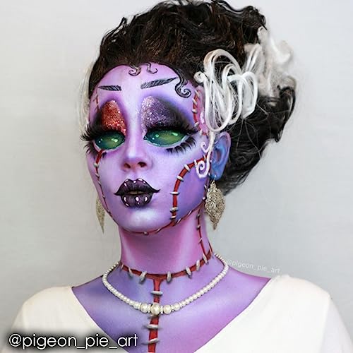 Image of Mehron Makeup Paradise Makeup AQ Refill Size | Stage & Screen Performance, Face & Body Painting, Beauty, Cosplay, and Halloween | Water Activated Face Paint, Body Paint .25 oz (7 ml) (MAUVE)