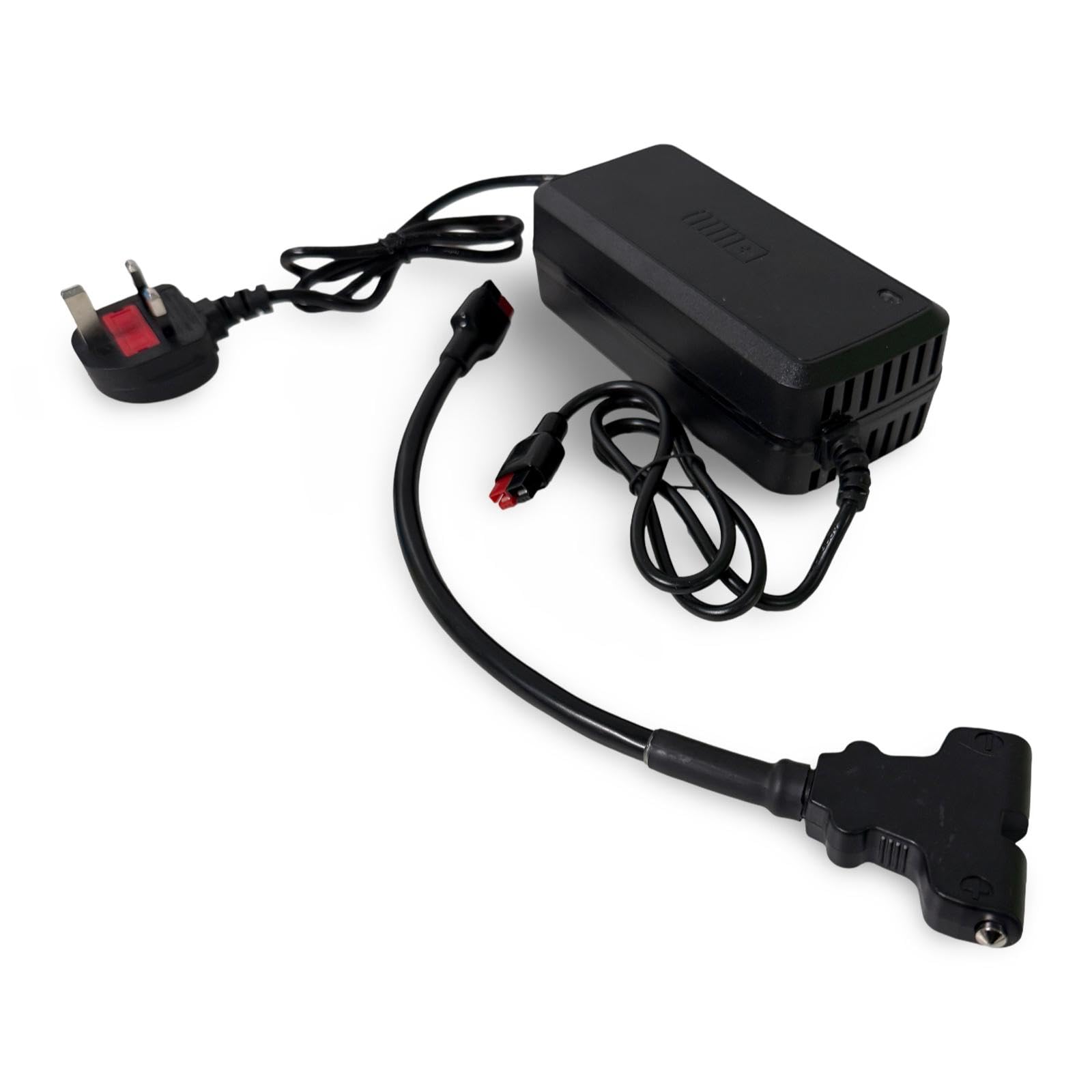 Powerhouse Golf Lead Acid Battery Charger 12v 5A (T Bar Charger) Fan Assisted