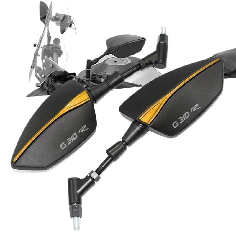 Moto espejo retrovisor para G310GS G310R antirreflejo y reducción de vibraciones
