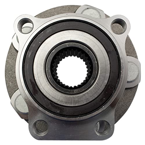 Image of TRQ Front Left and Right Wheel Bearing and Hub Assembly Set 2 Piece Compatible with 16-23 Subaru Crosstrek 15-18 Forester 15-21 Impreza 2015 XV Crosstrek 2014 Forester from 1 /14 /14 Production Date