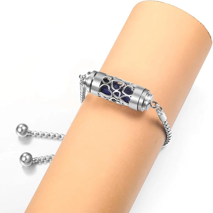 Pulsera Difusora de Aromas de Acero Inoxidable JOYEAR miniatura 5