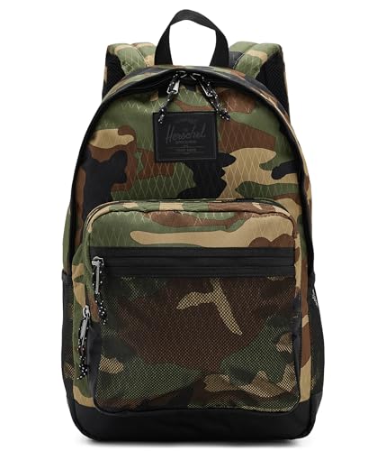 Image of Herschel Supply Co. Kaine Backpack, Woodland Camo Diamond /Black, One Size