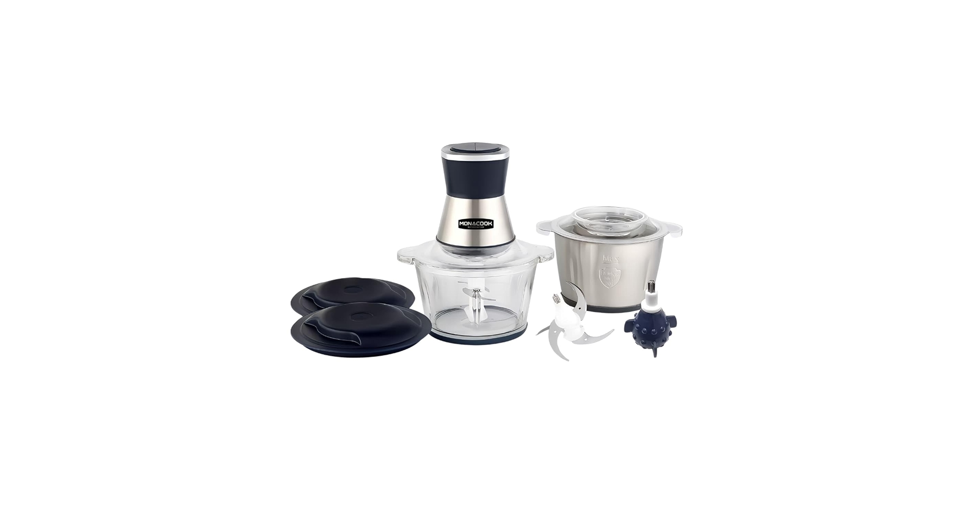 Amazon.co.jp: MONACOOK マルチチョッパー 型番: FC-J20 2段刃