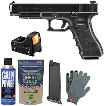 東京マルイ GLOCK 34 グロック ガスガン フルカスタム マガジン 付き