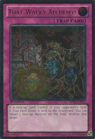 YU-GI-OH! - That Wacky Alchemy! (ABYR-EN077) - Abyss Rising - Unlimited Edition - Ultimate Rare