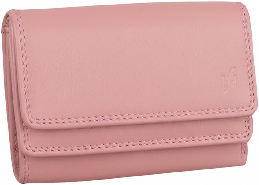 โ Women's RFID Small Leather Purse, Genuine Soft Leather Wallet with Coin & Key Pocket for Ladies, Credit Card Holder, ID Pocket Wallet #5545