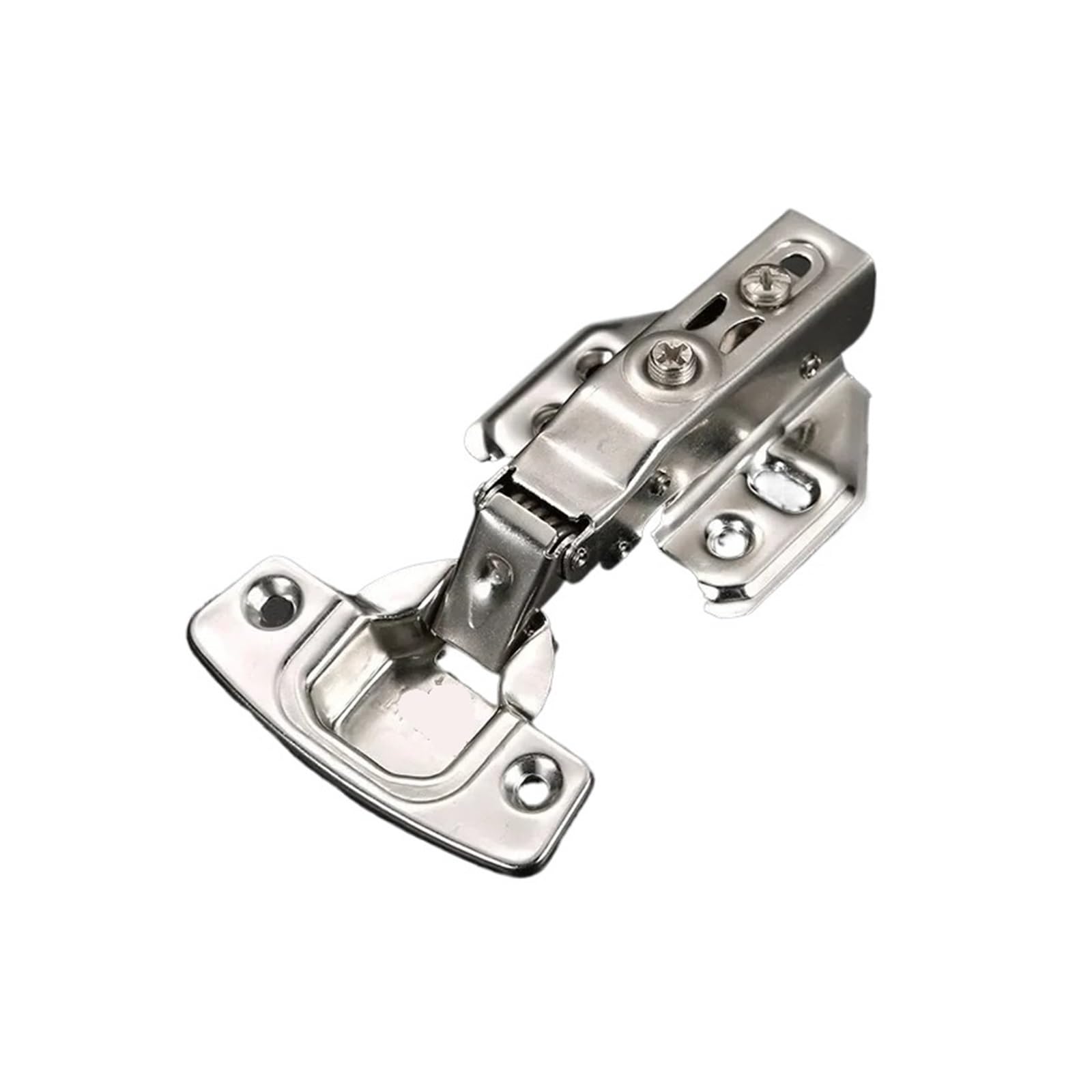 Charnière hydraulique de porte à fermeture douce full cover clipser pour meuble armoire