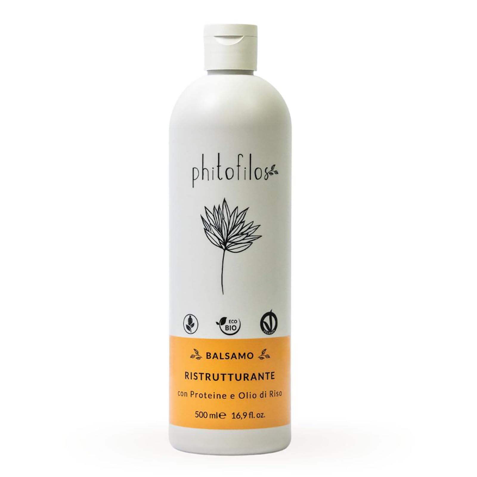 PHITOFILOS - BALSAMO RISTRUTTURANTE CON PROTEINE E OLIO DI RISO