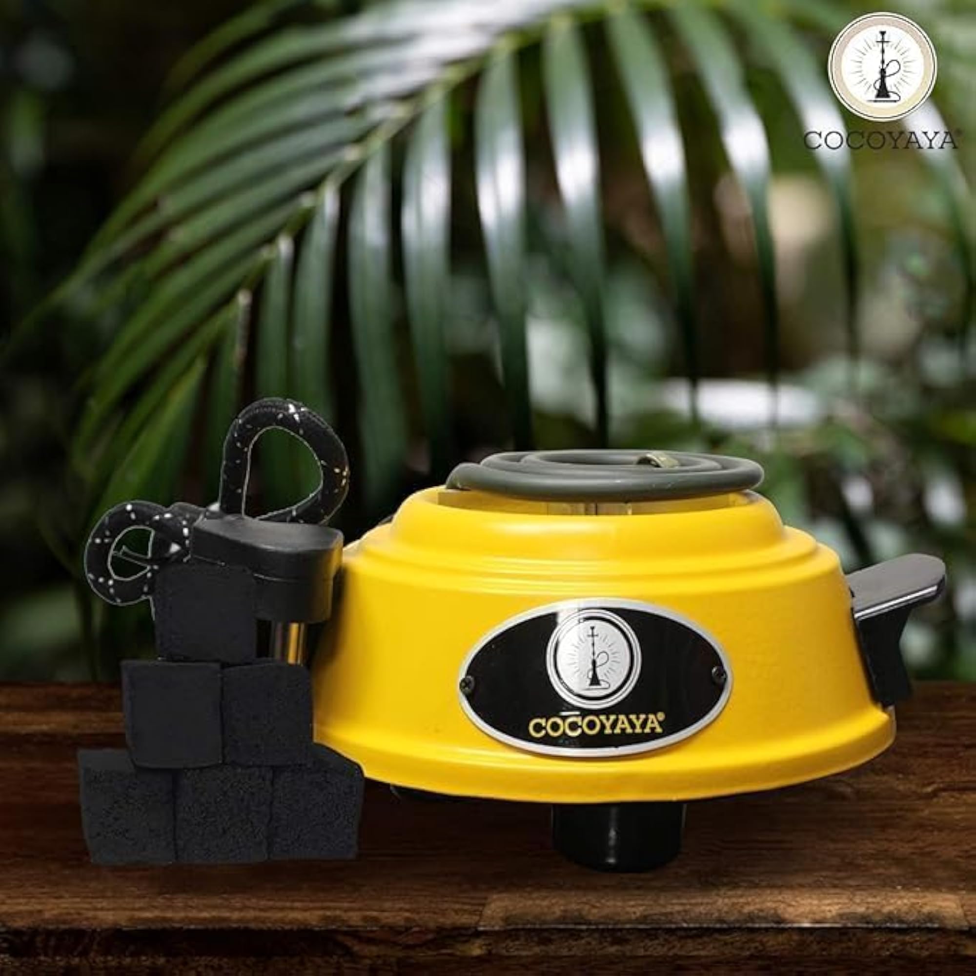 Electric Charcoal Burner Small Heater, 500 Watts