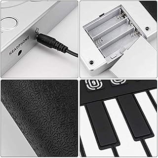 Piano À Main, Piano Pliable 49 Touches Clavier De Piano Portable Clavier Électronique Piano Pour Enfants Débutants - Les Beatles, Paul McCartney, John Lennon, RIngo Starr, George Harrison Piano À Main, Piano Pliable 49 Touches Clavier De Piano Portable Clavier Électronique Piano Pour Enfants Débutants – Image 6