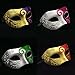 CISMARK Retro Masquerade Mask Mardi Gras Costume Party Accessory 16 Colors