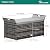 YITAHOME 90 Gallon Outdoor Wicker Storage Bench w/Cushion, Large PE Rattan Deck Storage Box w/Handles & Hydraulics for Patio Furniture, Cushions, Garden Tools, Pool & Sports Equipment, Light Grey