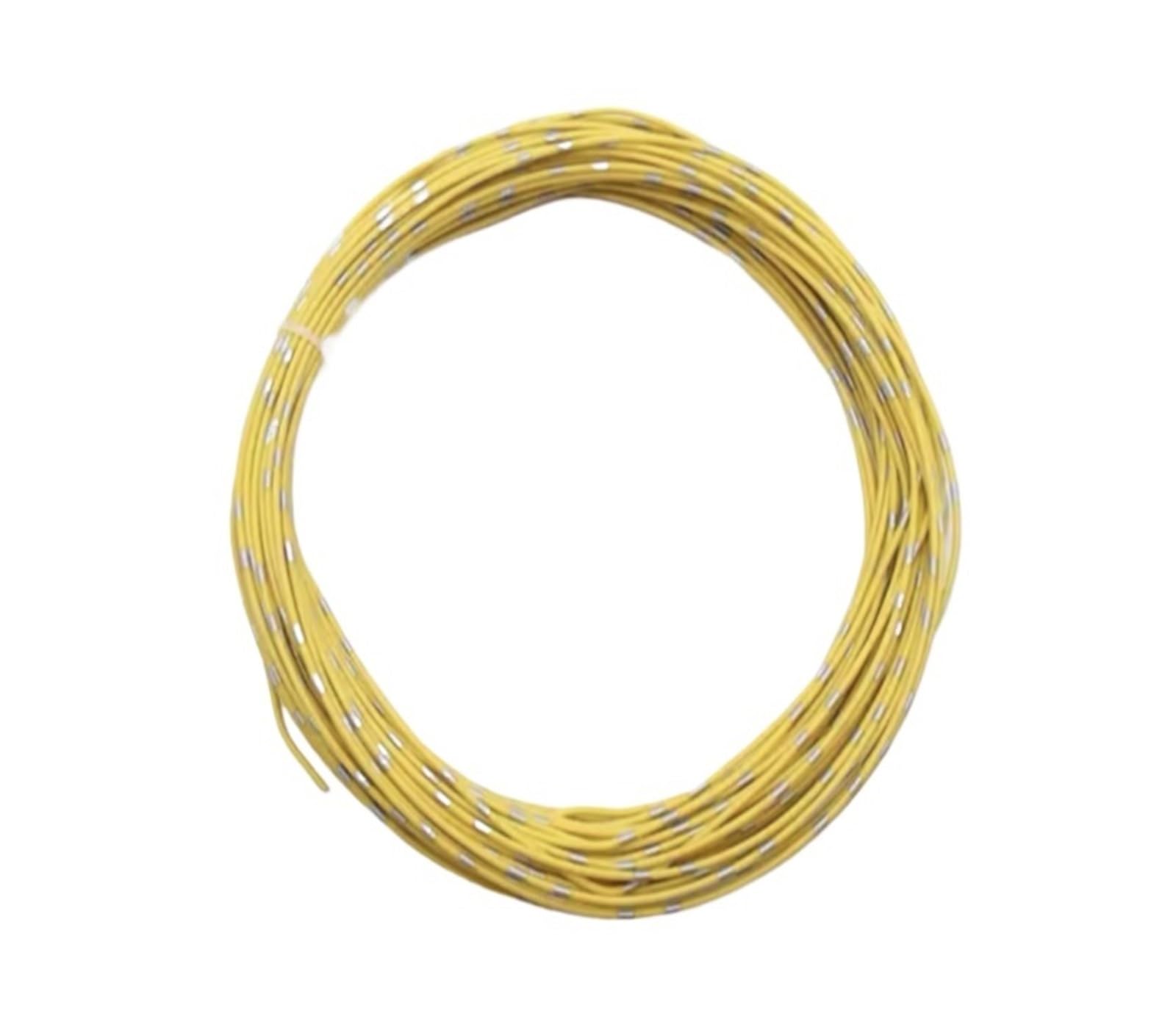 Czerwony/niebieski/żółty przewód zmodyfikowany AVSS samochodowy Sq0.3mm-0.85mm kabel audio głośnika beztlenowa czysta miedź skrętka OFC zasilający(Yellow 10m,14AWG Sq2.0mm)