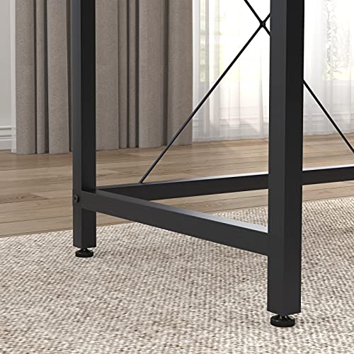 Soges Large L Shaped Desk, Corner Computer Desk For Two Monitors, L Desk For Gaming, Home Office Computer Desk For Bay Window, Walnut Ld-Z01Wa #TOP7