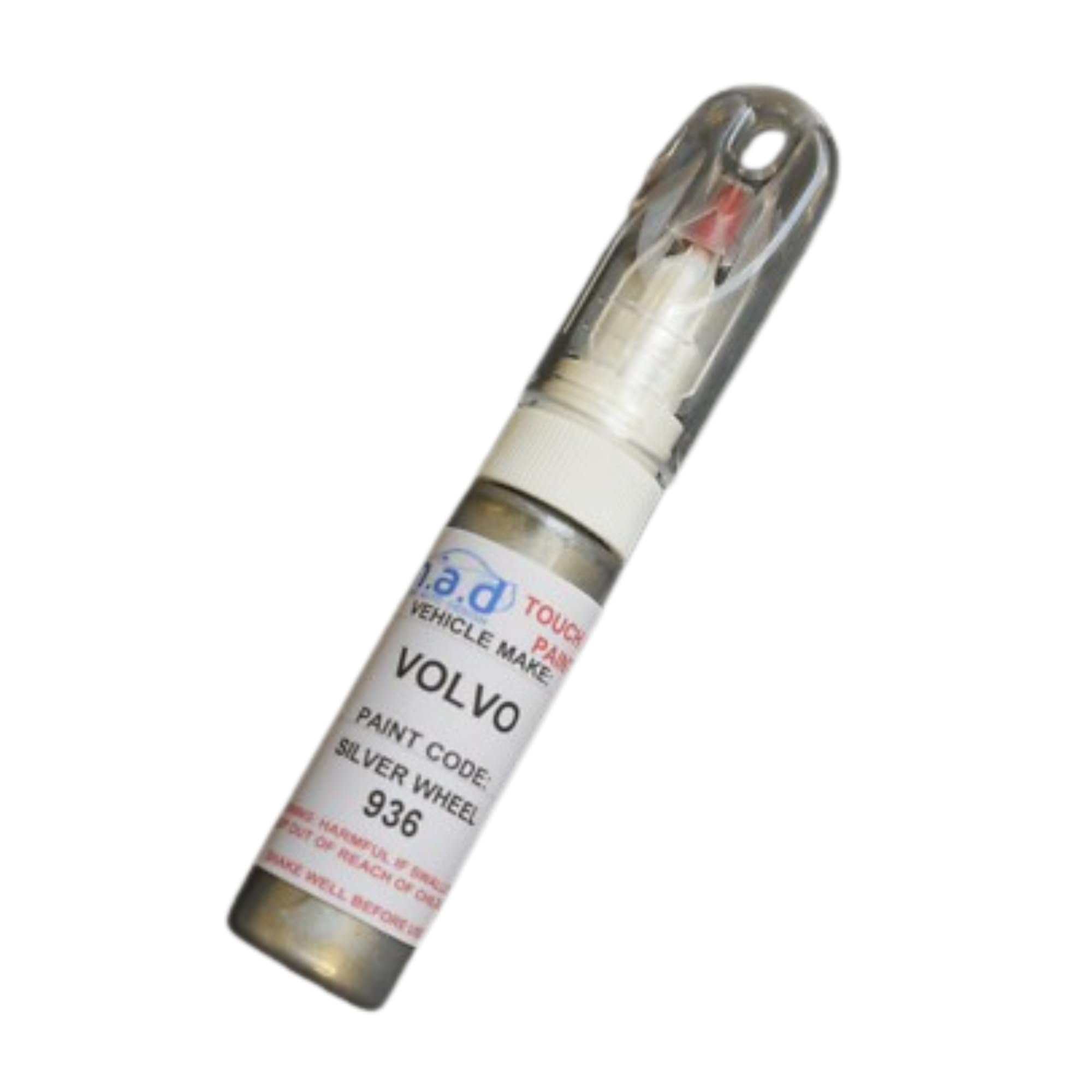 M.a.d Myldan Auto Design Paint Touch Up Car 20Ml Pen For Volvo Silver Wheel 936 (Paint)