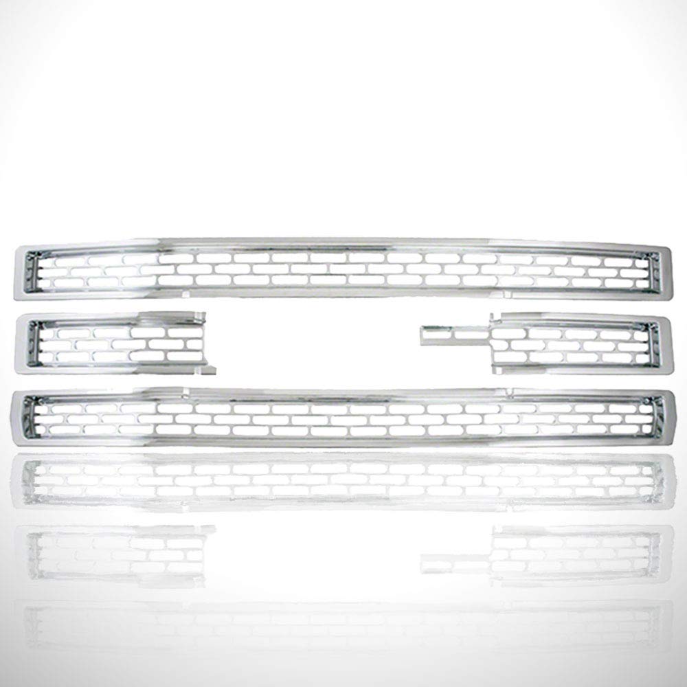 Chrome ABS Grille Insert fit for GMC Sierra 2014-2015