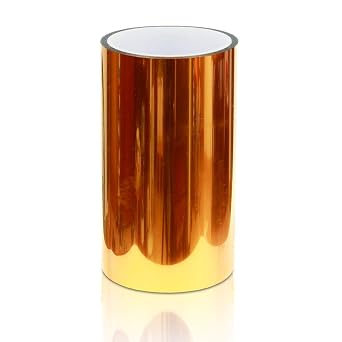 Kapton Tape, Heat Resistant Tape, 1 Mil Polyimide Film Tape,6 in x 36 yd. for 3D Printer Surface, Soldering, Insulation and Bonding - No Residue.